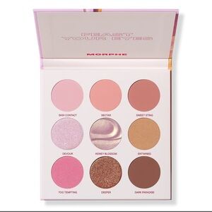 Morphe Feast Your Eyes Palette - Pink, Gold, and Brown Hues